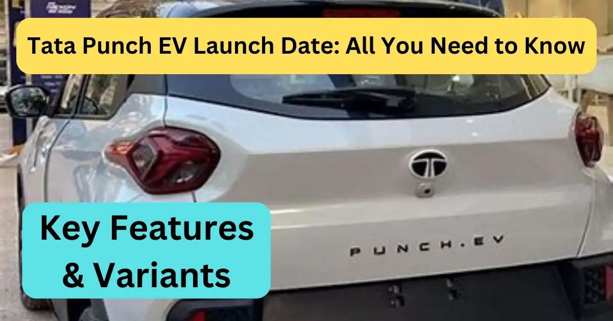2024 Tata Punch EV launch